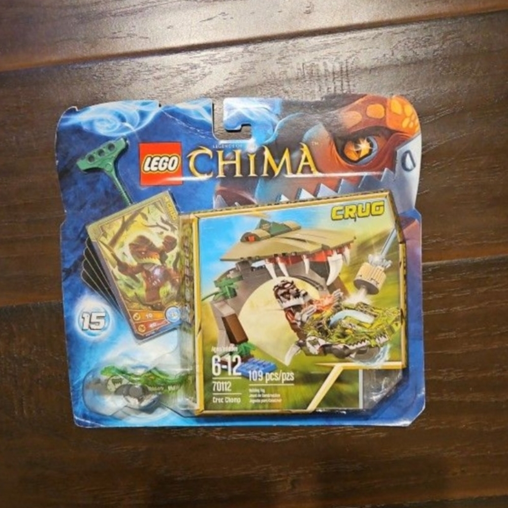 LEGO Legends of Chima Croc Chomp Crug/Speedorz.  Brand new. 109 PCs. Circa 2013